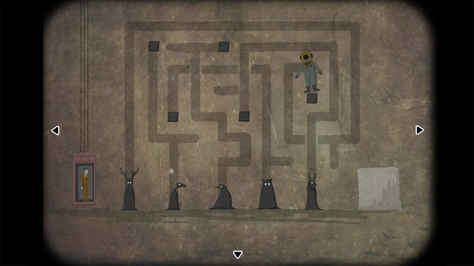 #5. Cube Escape: The Cave (iOS) 由: Rusty Lake