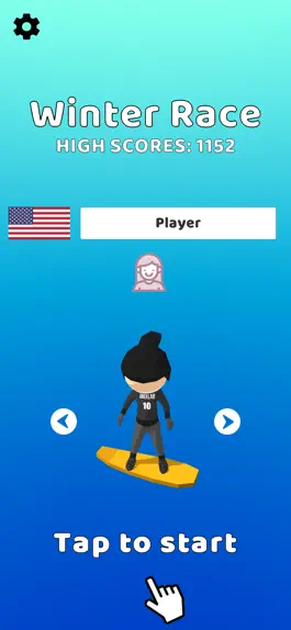 Game screenshot Winter Race mod apk