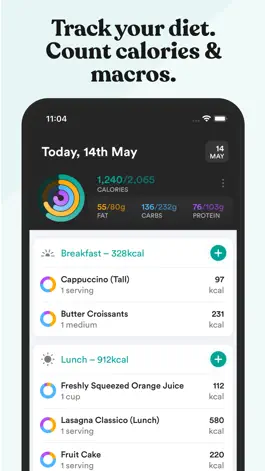 Game screenshot EatWell: Track Diet & Calories mod apk