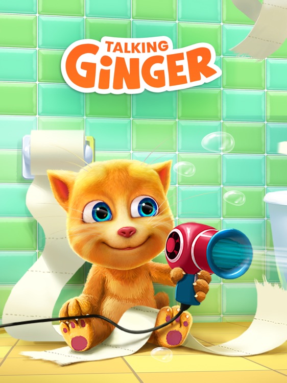 Talking Ginger for iPad screenshot-5