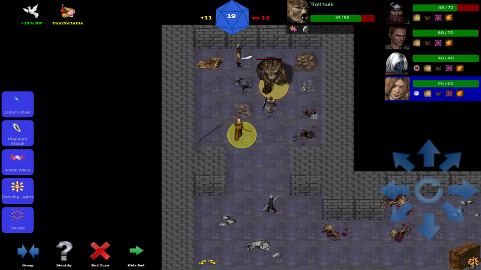 #1. Rogue Party RPG (iOS) Podle: Daniel Nations