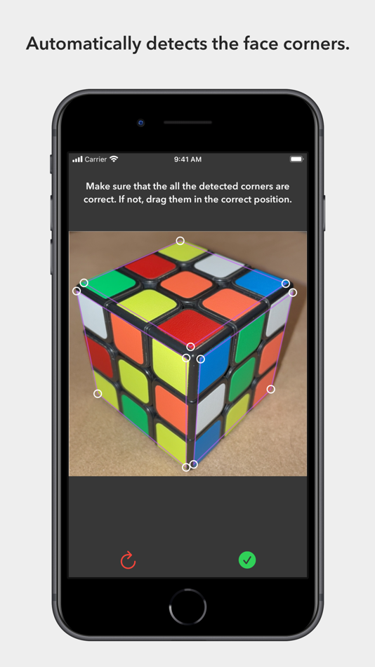 #5. CubeSolver AR (iOS) By: Andrei Ciobanu