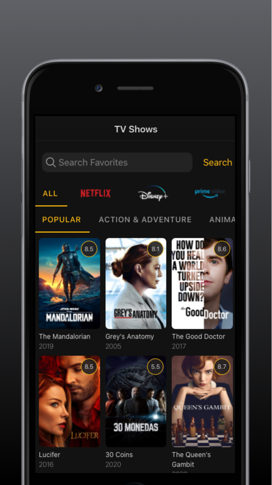 Umbrella TV Shows Guide - 1.0 - (iOS)