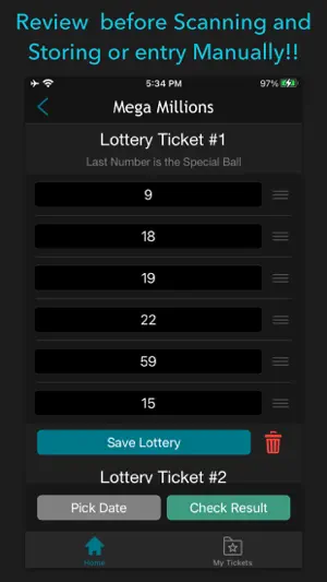 Florida Lottery Scan & Results screenshot 3