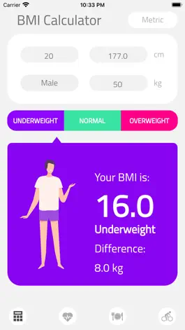 Game screenshot BMI Calculator Health apk