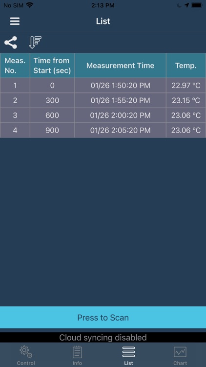 NFC DataLogger