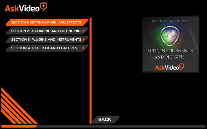 Screenshot #2 pour MIDI Guide for Reaper