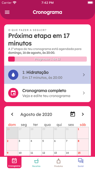 Meu Diario Capilar Screenshot
