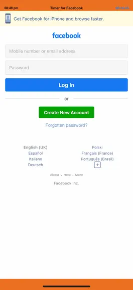 Game screenshot Timer for Facebook mod apk
