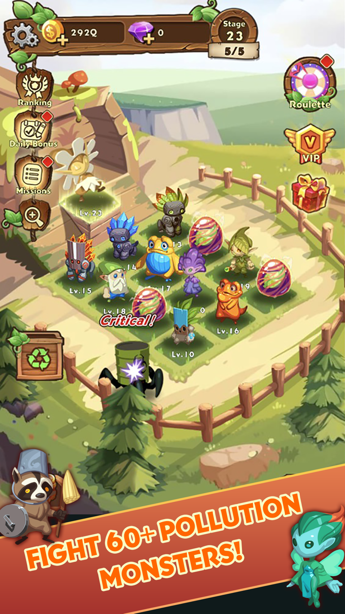 Nature Strikes Back TD