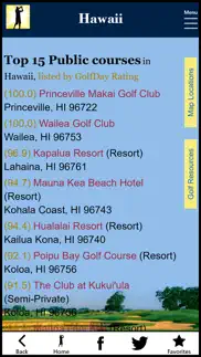 golfday hawaii iphone screenshot 3