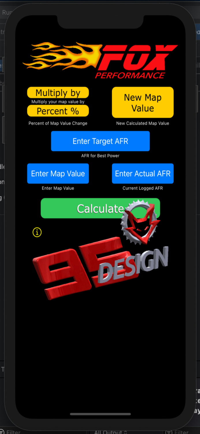 Dyno Tuning Math Calculator