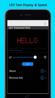 xbanner - led message display iphone screenshot 2
