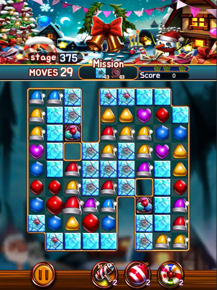 Jewel Snow Puzzle
