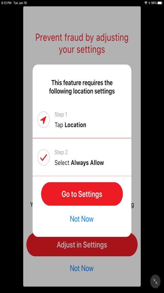 #2. UPFCU Debit Card Controls App (iOS) 由: UNITED POLES FEDERAL CREDIT UNION