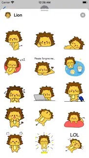 How to cancel & delete lion sticker fc 3