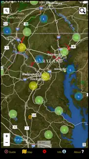 us state parks and forests map iphone screenshot 1