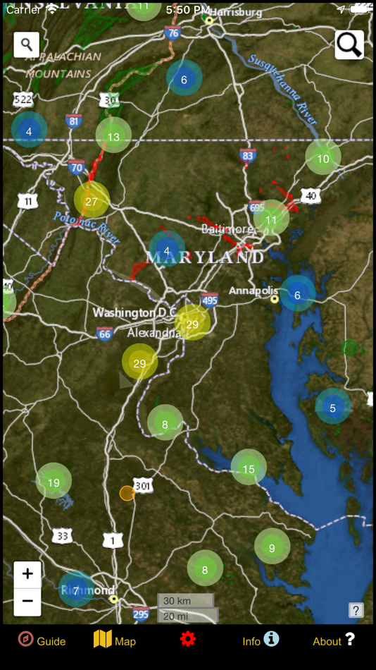 US State Parks and Forests Map - 1.0.0 - (iOS)