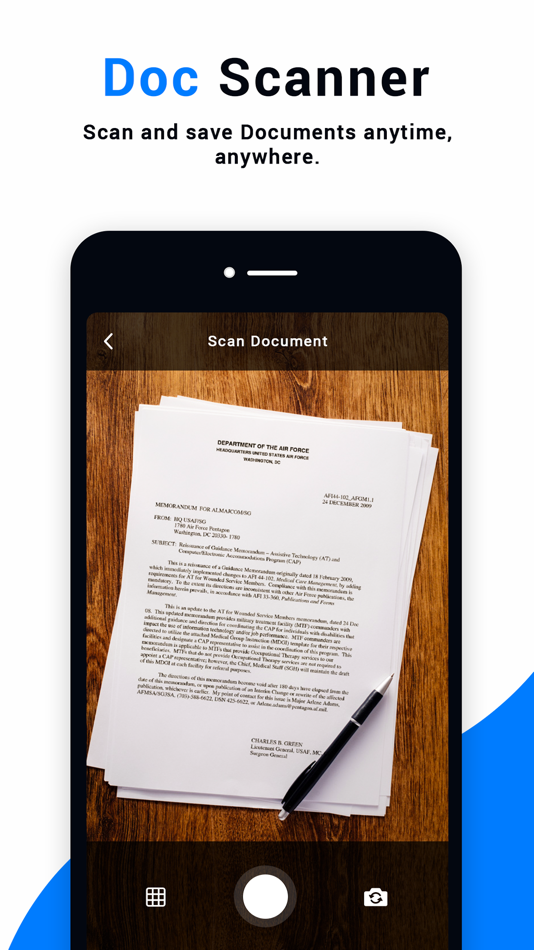 #1. Doc Scanner- PDF Document Scan (iOS) 由: Vishal Chatterjee