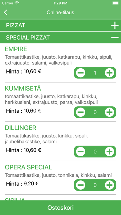 Pizzeria Bella - Kouvola Screenshot