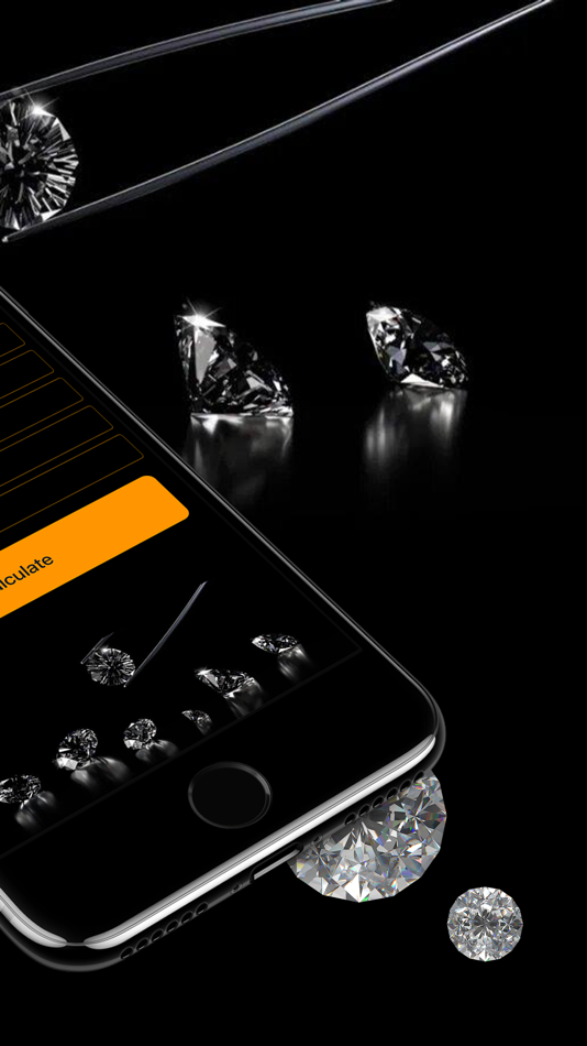 #2. Rough Diamond Calculator (iOS) 由: Gorasiya Vishal Nanjibhai