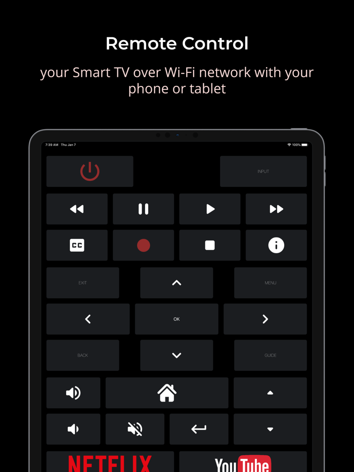 iRemote for Smart TV Controls