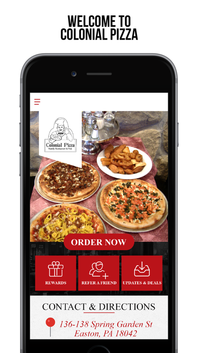 Colonial Pizza Screenshot