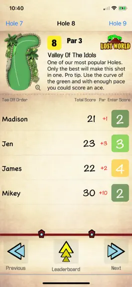 Game screenshot Lost World Adventure Golf hack