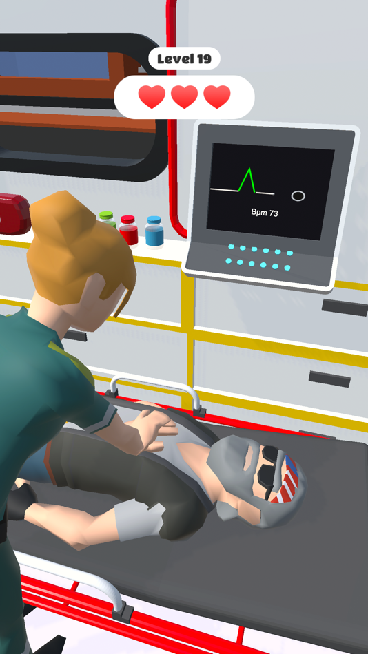 #4. Paramedic 3D (iOS) 由: Studio Billion Oyun Teknolojileri Anonim Sirketi