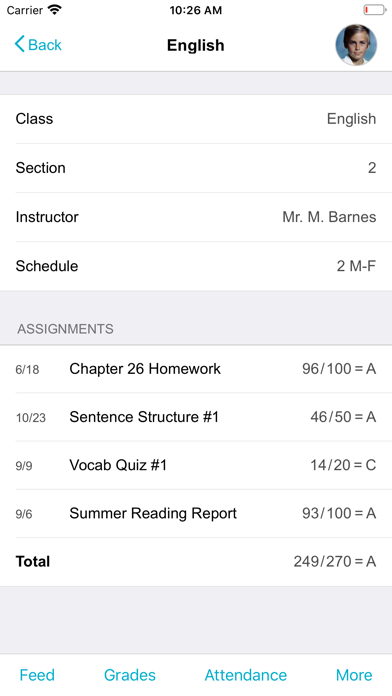 Screenshot #3 pour TeacherEase - Parents/Students