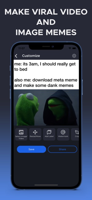 How To Make A Meme Image And Video - Meta Meme App