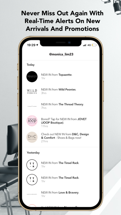 ShopperBoard Fashion Shopping Screenshot