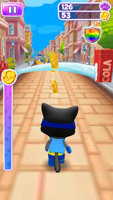 Cat Hero Run Screenshot