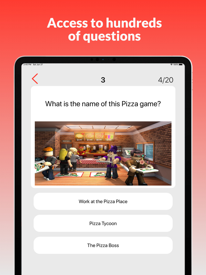 RoQuiz Quiz for Roblox Robux