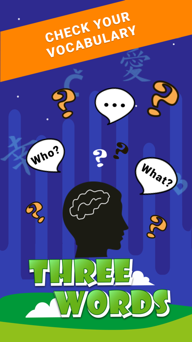 Three Words - Brain games Screenshot