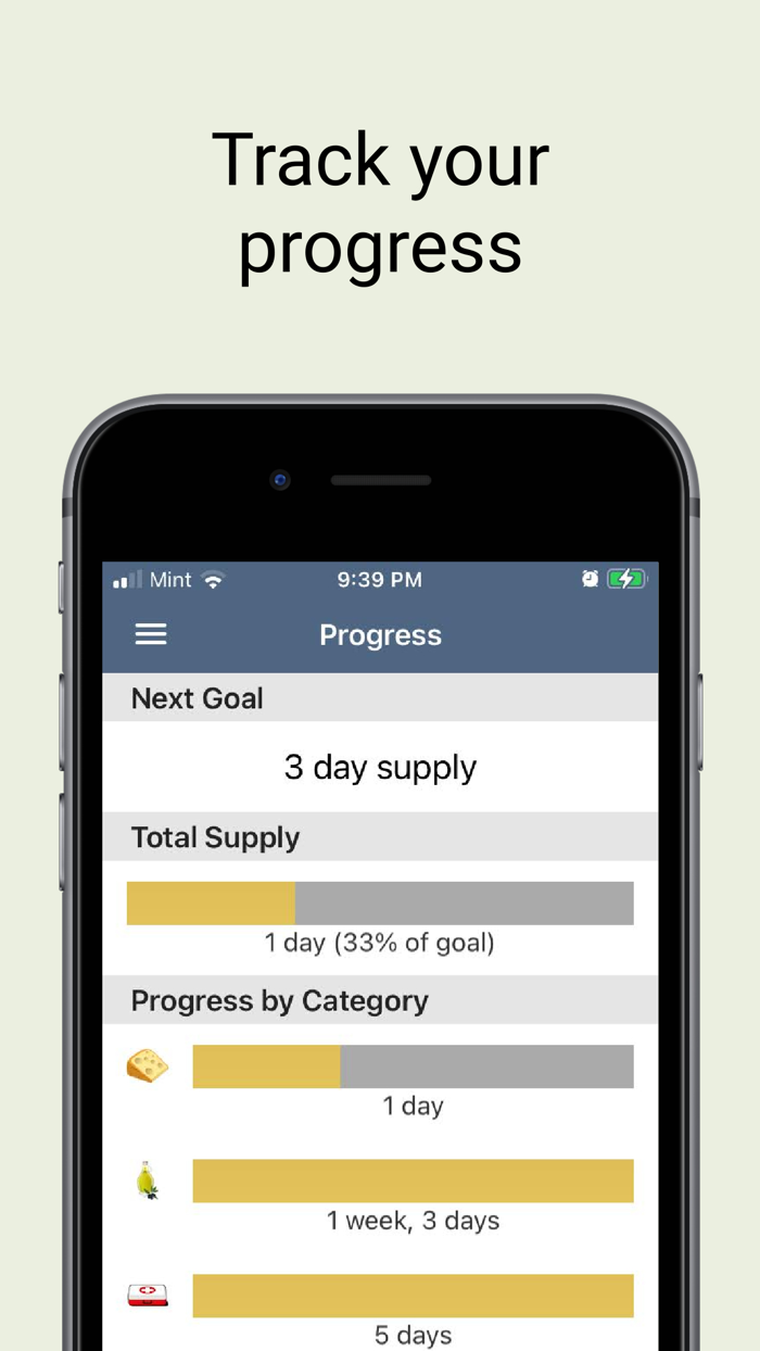 StockUp - food storage tracker