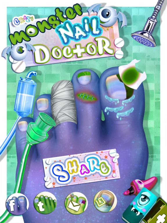 Screenshot #5 pour Alien Monster Toe Nail Doctor
