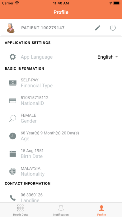 Medica TeleCare Screenshot