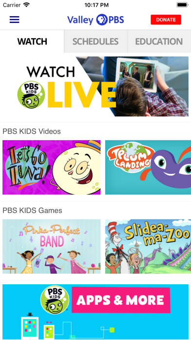 Valley PBS Screenshot