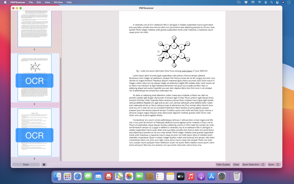 #4. PDFScanner - Scanning and OCR (macOS) 来自: Felix Rotthowe