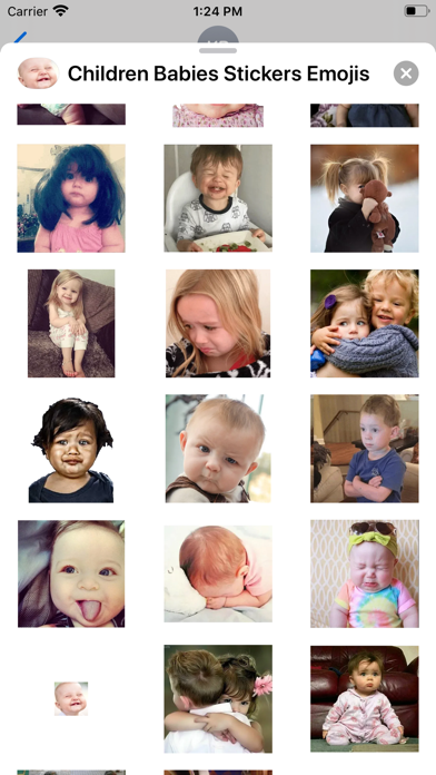 Children Babies Stickers Screenshot