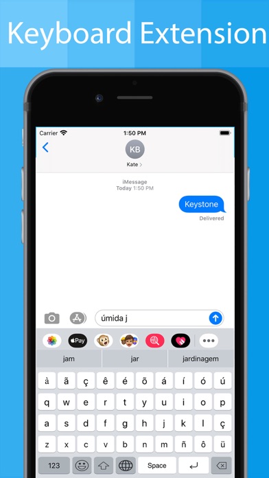Portuguese Keyboard Translator Screenshot