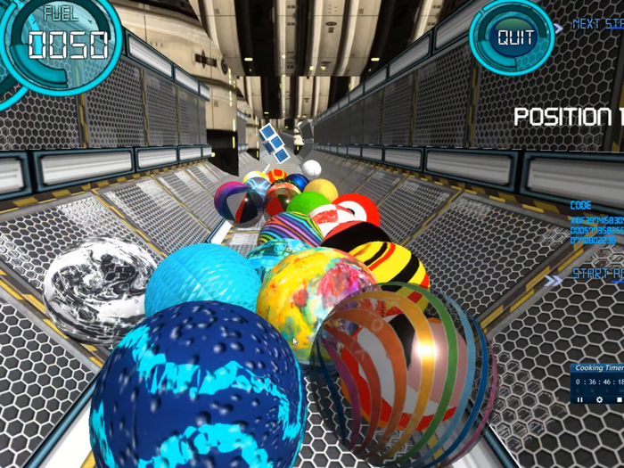 Space Ball Run 2077 Pro