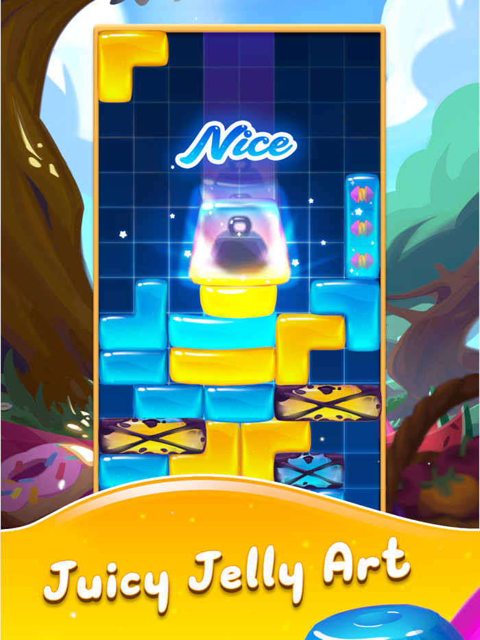 Jelly Slide Sweet Drop Puzzle