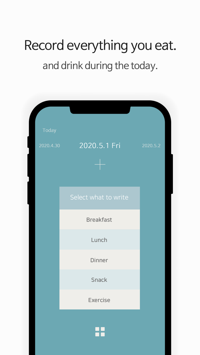 Dining Note Simple Diet Diary
