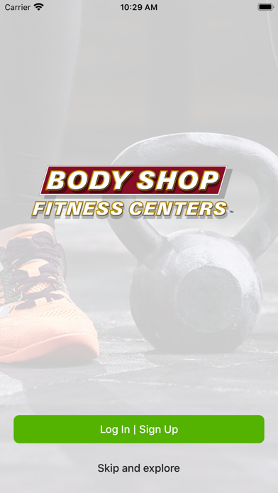 Body Shop Fitness Centers Screenshot