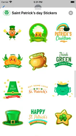Game screenshot Saint Patrick’s day Stickers apk