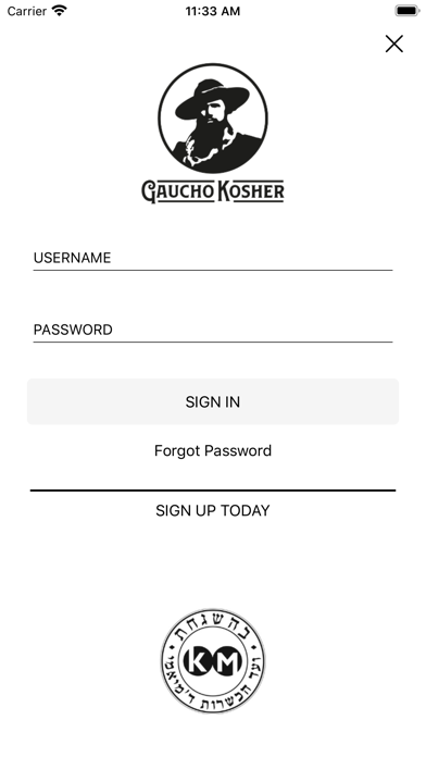 Gaucho Kosher Screenshot