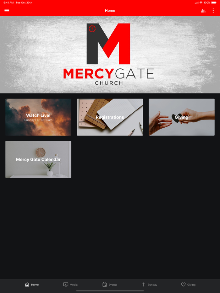 Mercy Gate Church App