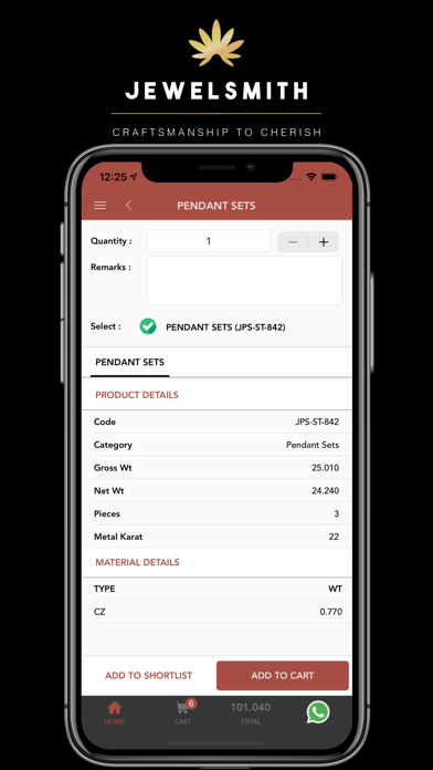 JEWELSMITH INDIA Screenshot
